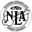 Member of The National Locksmiths' Association (NLA) Bonded Locksmith
